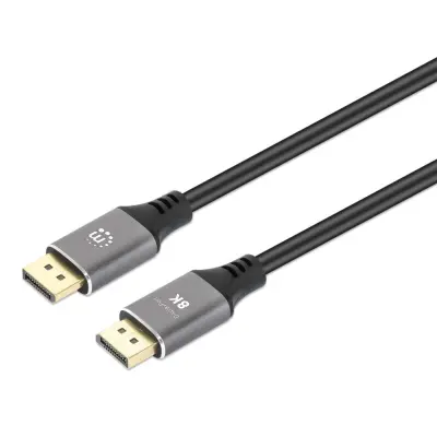 Kabel MANHATTAN DisplayPort 8K@60Hz (DP), 1m