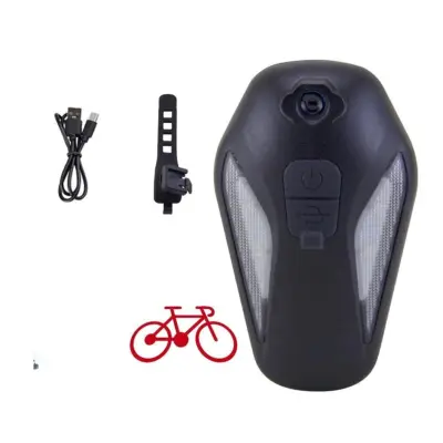 Stražnje LED svjetlo za bicikl s projekcijom krila, IPX5 vodootporno, 1200 mAh punjivo Type-C | BIKELITE