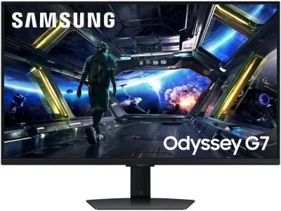 Otvorena ambalaža - SAMSUNG 32" Odyssey G7 Gaming Monitor LS32DG702EUXDU, IPS 4K UHD, 144Hz, 1ms, AMD FreeSync, nVidia G-Sync, DP, 2x HDMI, USB Hub,