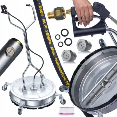 Steelt-Racer 61 INOX Mlaznica – Rotirajuća Četka 24" | Zamjenski Dio Za Visokotlačni Perač Kärcher HD HDS EASY!Lock, INOX