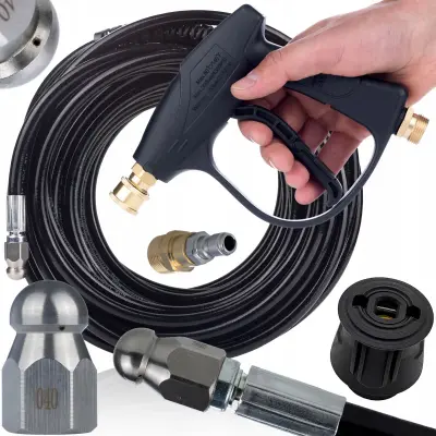 Canaljet Click Compact – Kompletan Set Za Čišćenje Kalizacja | Cijev 20 M, Adapter 1/4"