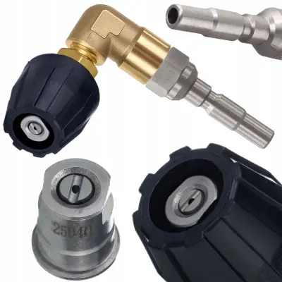 Mini Cijev Za Prskanje 90° – Zamjenjiva Ravna Mlaznica M18X1.5 | Zamjenski Dio Za Airless Uređaj Kranzle 1050 P TS TST XA15 XA17