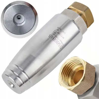 Rotacijska Mlaznica Jetforce Turbosteel 045 – Zamjenski Dio Za Visokotlačni Perač Kärcher HD HDS | 350 Bara, M18, INOX