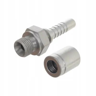 Spojka I Rukavac Za Visokotlačne Cijevi DN6 – Muški Spoj G1/4" | Čelik 12.3X16X27 Mm, Visoka Izdržljivost