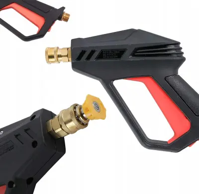Pištolj Za Visokotlačno Pranje Fortis 4000 PSI M22 22 Mm Premium | 275 Bar, Nehrđajući Čelik, Mesing, 25X17 Cm