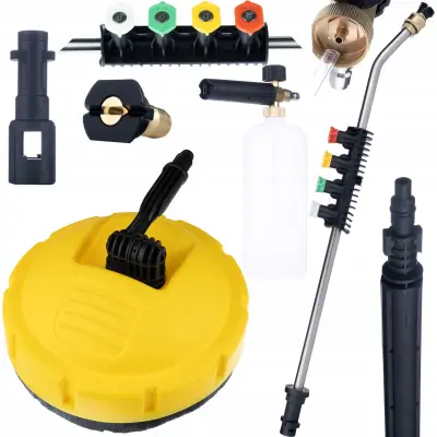 Set T-Racer Mlaznica Za Čišćenje Pločica Zamjenski Dio Za Visokotlačni Perač Kärcher K2–K7 160 Bar 1/4" Bayonet