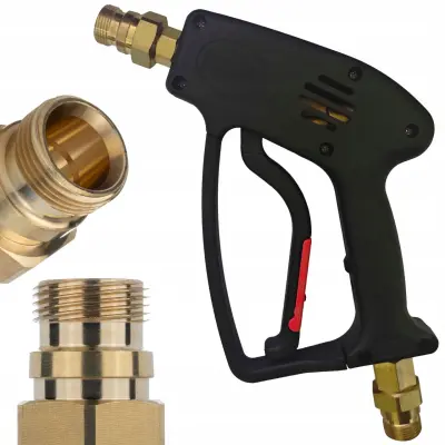 Pištolj Za Visokotlačni Perilicu Mlaznica HD HDS Easy!Lock TR22 – Zamjenski Dio Za Kärcher HD Seriju 350 BAR 150°C 40 L/Min