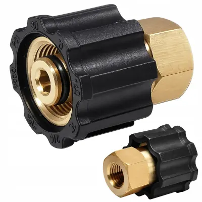 Adapter Redukcija M22X1.5 For 1/4 Unutarnji – Mesing, O-Ring, Za Visokotlačni Perilicu Kärcher HD HDS