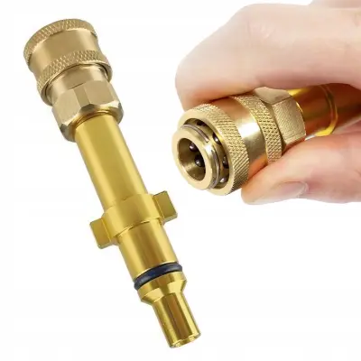 Brasspro NH-AK Mesingani Adapter – Brzi Spoj 1/4" | Zamjenski Dio Za Visokotlačni Perač Nilfisk Huter Anlu Kolner