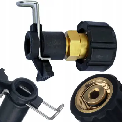 Adapter M22X14Mm – Mlaznica Za Visokotlačni Perač Zamjenski Dio Za Kärcher HD, HDS, K2–K7 | Pritisnite Savjet A, Brzo Spajanje