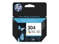 Otvorena ambalaža - Tinta HP 304 Tri-color Ink Cartridge, N9K05AE - Instant Ink