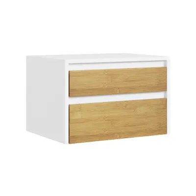 Nočna omarica Predal Bela Bela 40x29.8x25.6cm FBT175-E-WN