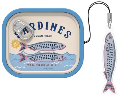 Zaštitna maskica za Samsung Galaxy Buds4/4Pro Food Can plava GP-FPR640AMBLW