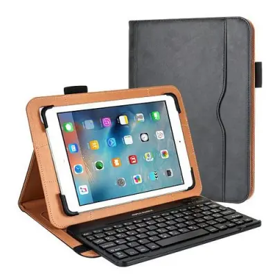 Otvorena ambalaža - MM TABLET TORBICA FLIP 9.7"-11.5" BLACK sa tipkovnicom