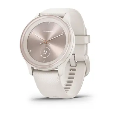 Otvorena ambalaža - Pametni fitness sat Garmin Vivomove Sport Ivory Peach Gold