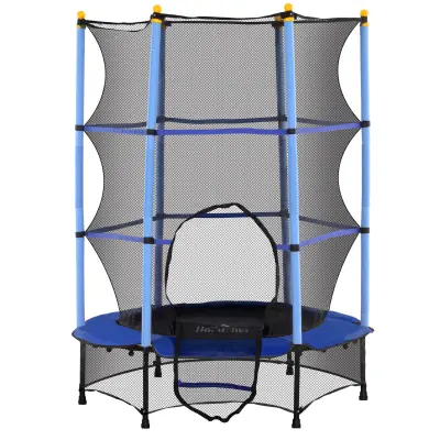 Dječji trampolin 140x140x190 cm plavi