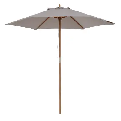 Suncobran 3-nivoa 250x230 cm Sivi