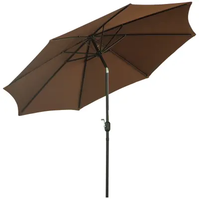 Suncobran 295x250 cm smeđa