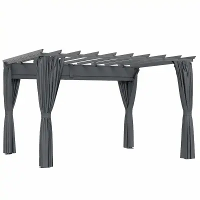 Pergola 3.57x2.93x2.25 m Tamno siva