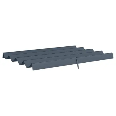 Zamjenski krov pergole 286x245 cm tamnosiva