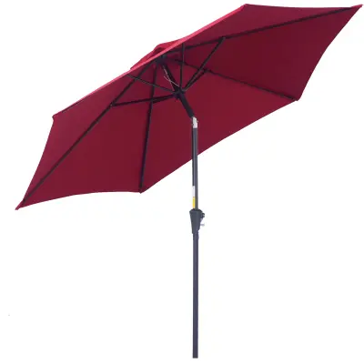 Suncobran 2,6x2,35 m Crveni