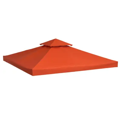 Zamjenski krov za sjenicu 300x300 cm Crveni