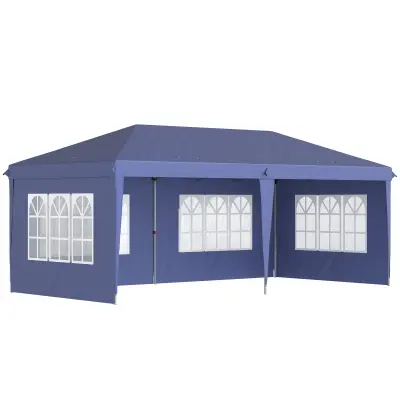 Paviljon 295x585 cm Plavi