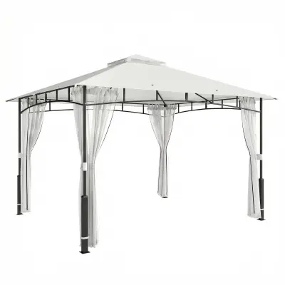 Paviljon 360x300x275 cm Crne boje