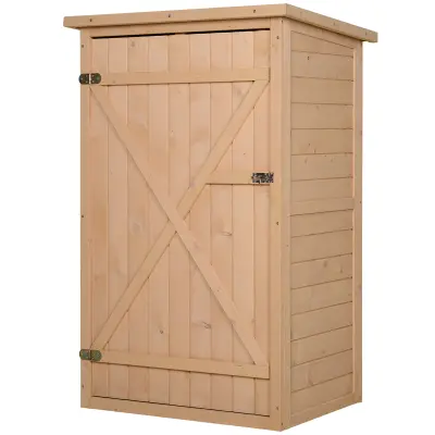 Vrtna sjenica 75x56x115 cm smeđa