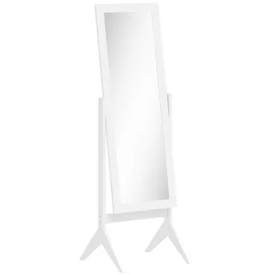 Ogledalo pune duljine 47x46x148 cm Bijela