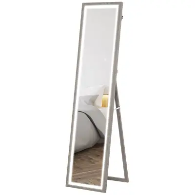 Ogledalo pune duljine 40x160 cm sivo