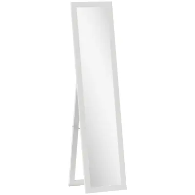 Ogledalo pune duljine 37x157 cm Bijela