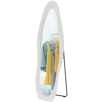 Ogledalo pune duljine 50x160 cm Bijelo