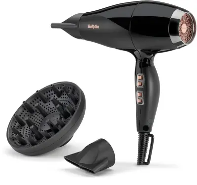 Sušilo za kosu BaByliss 6716DE 2300W difuzor profesionalni AC motor, 2 nastavka
