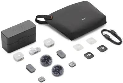 DJI Mic Mini 2 (2 TX + 1 mobilni RX + kućište za punjenje)