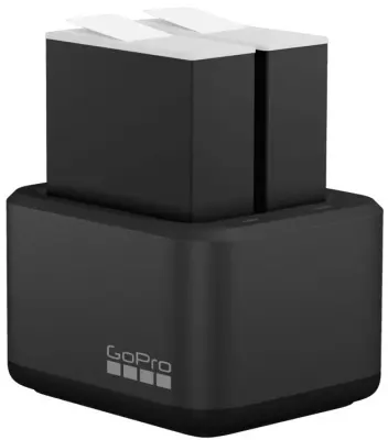 GoPro Dual Battery Charger + Enduro 2 Battery (MISSION 1 Series + HERO13 Black)