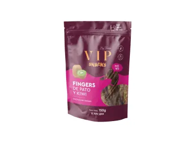 Tramp VIP Snack Fingers Raca & Kivi priboljški za pse, 150 g