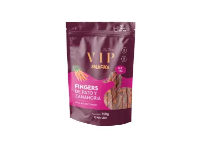 Tramp VIP Snack Fingers Raca & Korenje priboljški za pse, 150 g