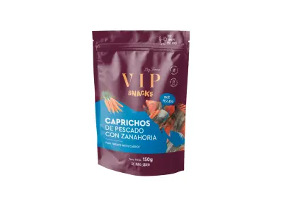 VIP grickalice za pse Tramp s ribom i korenjem, priboljški, 150 g