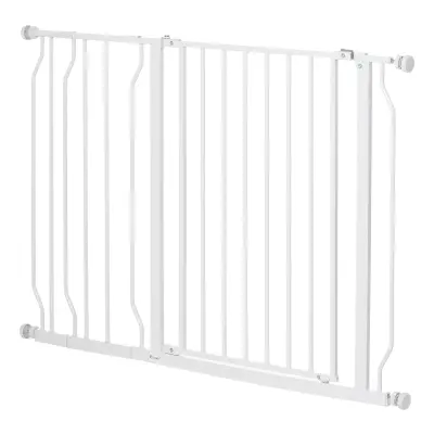 Pseća vrata podesive duljine 75x76 cm crna