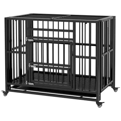 Kavez za psa 94x58x78 cm Crni