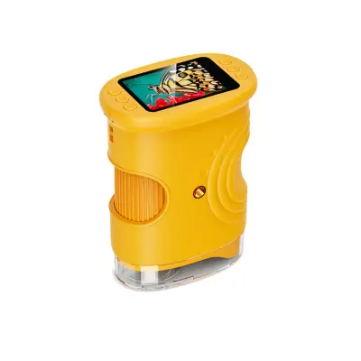 Prijenosni digitalni mikroskop 1000x, 2MP kamera, 2.0-inch zaslon Yellow