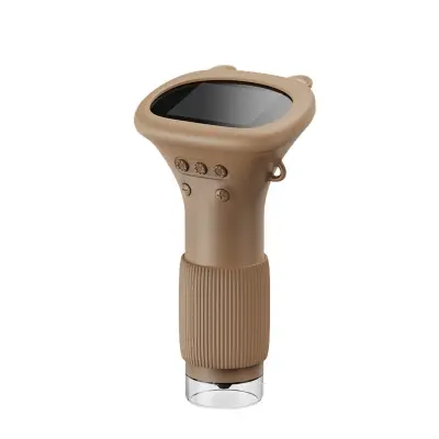 Prijenosni digitalni mikroskop 2.0 inch IPS zaslon, 50-1000x, 1080P Brown