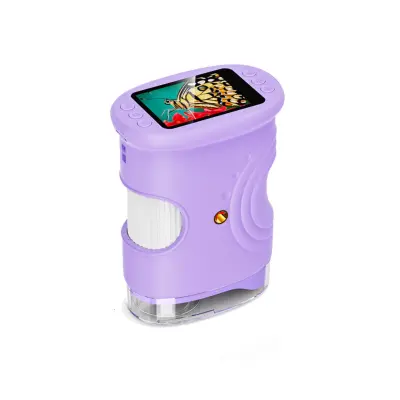 Prijenosni digitalni mikroskop 1000x, 2MP kamera, 2.0-inch zaslon Purple