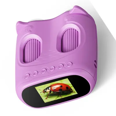 2-u-1 mikroskop i teleskop s 2MP kamerom, 1000X i 2.0-inch IP zaslon Purple