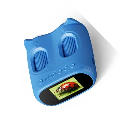 2-u-1 mikroskop i teleskop s 2MP kamerom, 1000X i 2.0-inch IP zaslon Blue