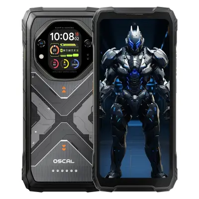 OSCAL TANK 1 pametni robustni telefon 16GB + 512GB, crn