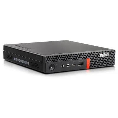 Obnovljen - kao nov - Računalo Lenovo ThinkCentre M920q Tiny, Intel Core i5 9500T, 2.20GHz, 8GB RAM, 256GB SSD, Intel UHD, Windows | Crna |