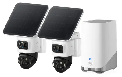 Vanjska Sigurnosna Kamera EUFY S4 2-Pack + Home 3