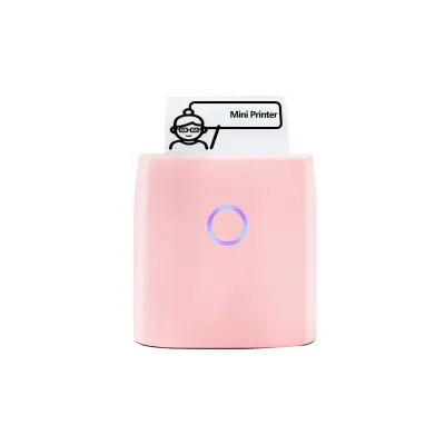 Mini termalni pisač Bluetooth 203 dpi, 48mm, Type-C, 1000mAh Pink